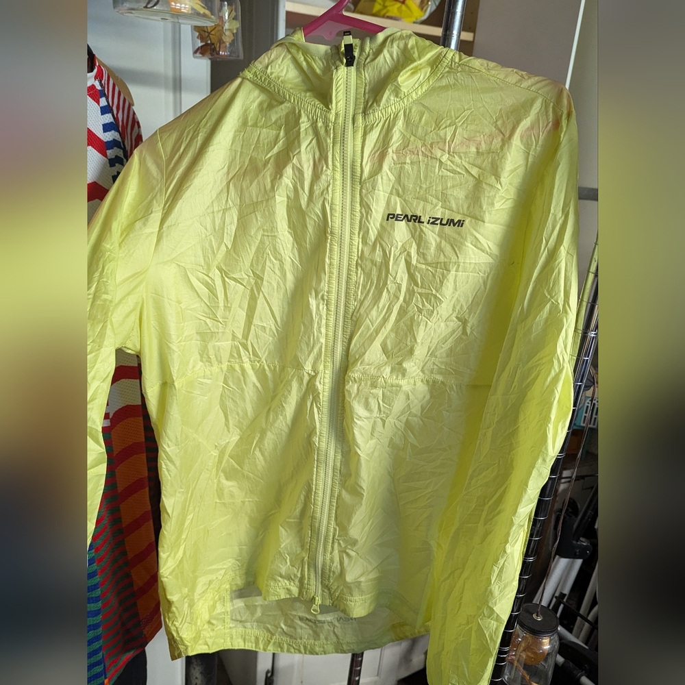Pearl Izumi Neon Yellow Cycling Jacket